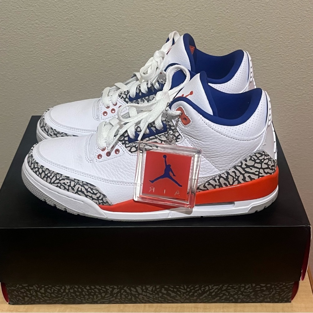 Jordan 3 Knicks Retro - 2019 Mens 8.5